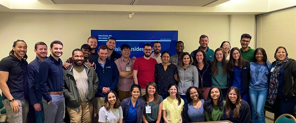 Rising Resident Day is one of the best days of the year! Congratulations to our PGY1s! 🎉🎊🎉 You got this ✊