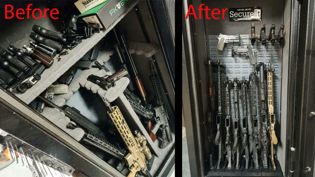 Before or After which do you choose? Life is about choices! #secureit #gunsafe @ForceOptions @BallisticMag