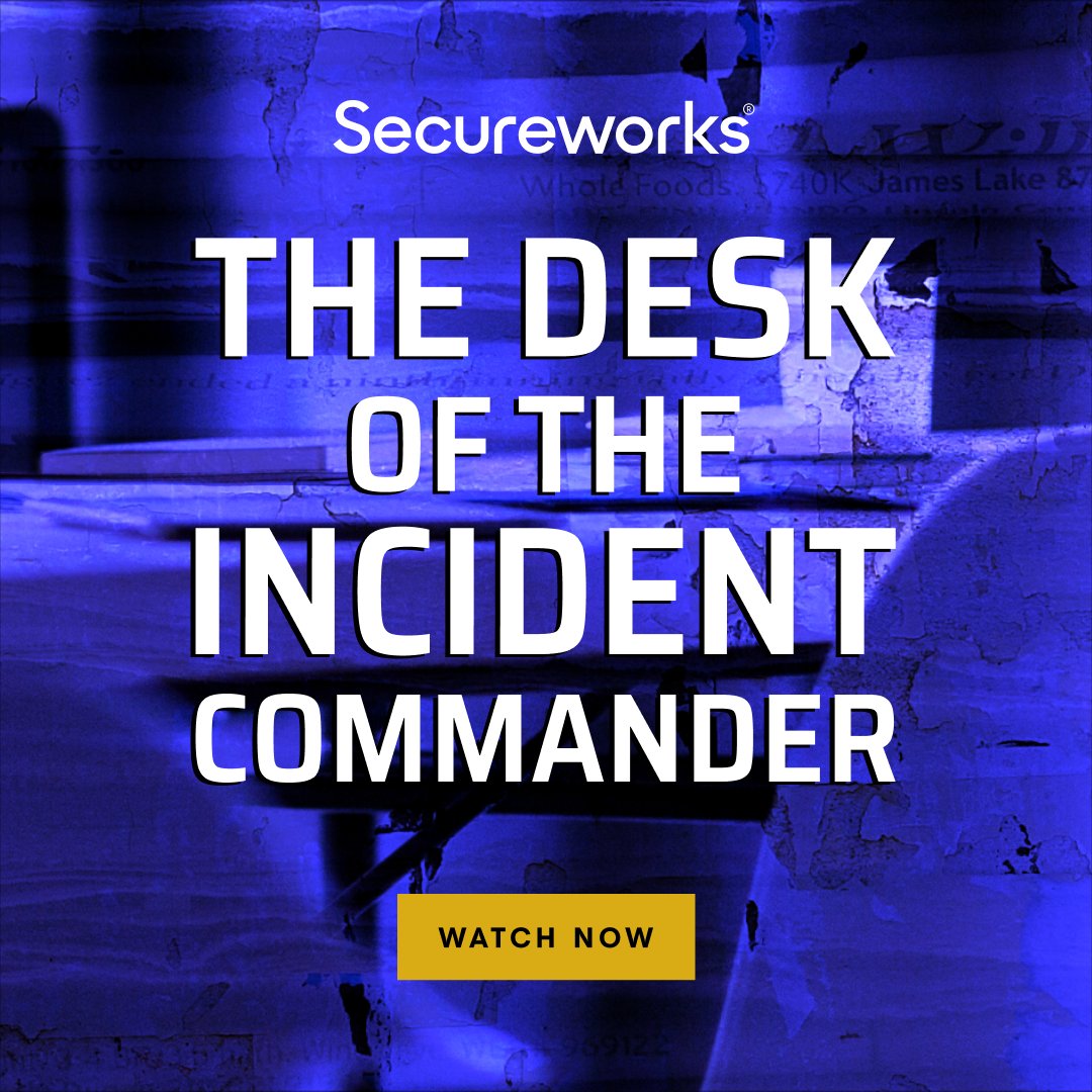 Secureworks's tweet photo. 🛡️ Facing a #cyberattack? Don't overlook the importance of #IncidentCommanders in your #incidentresponse!  

Secureworks and @Shirastweet discuss their importance: https://t.co/Rx1payrV3E https://t.co/AUUXrny339