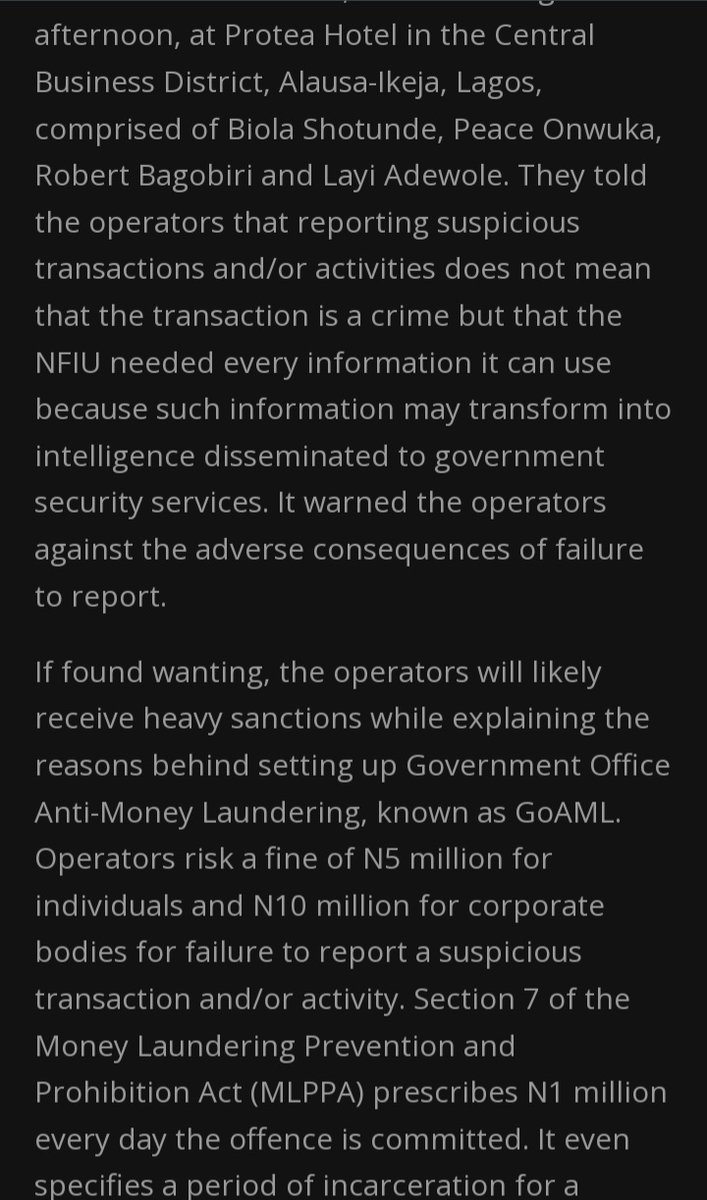 gamingweek1117's tweet photo. Gaming Operators Task NFIU on Streamlining Reporting Procedure

@ikotibokAK 
@Bet9jaOfficial 
@AdewaleAkande
@yemioketope
@ANB
@NFIU
@MAhaotu
@BetwinnerNews 
@Betwinner
@gbemisolaoduwole
@Rslotto
@bimpeakingba https://t.co/gTRPfrYOug