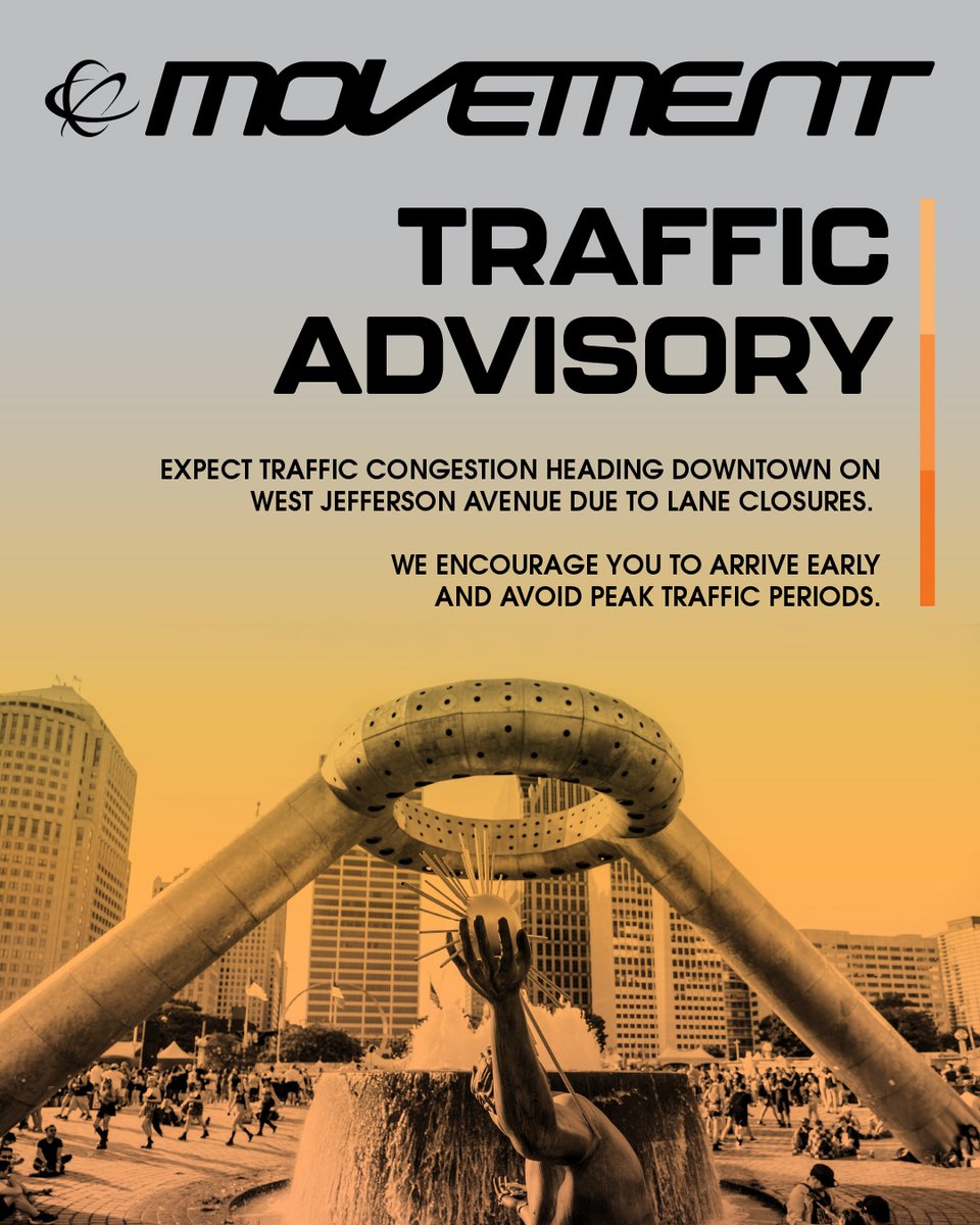 The early bird gets to the beat for an electrifying treat 🎶

See you soon!

#Movement2023 #MovementDetroit #TechnoCity