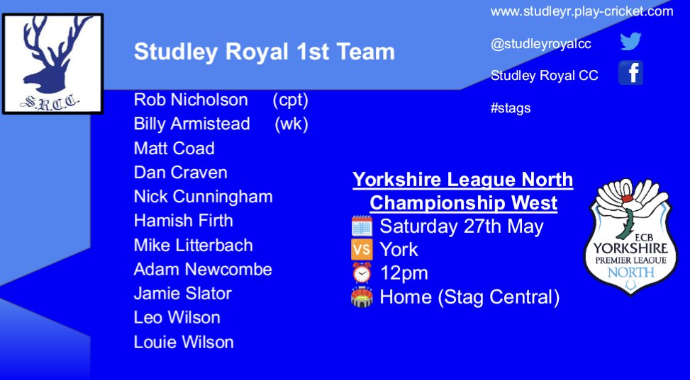 Studley Royal CC tweet media