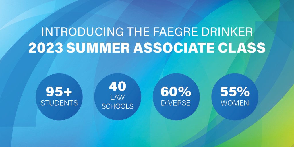 Faegre Drinker on Twitter "This week marked the beginning of our 2023