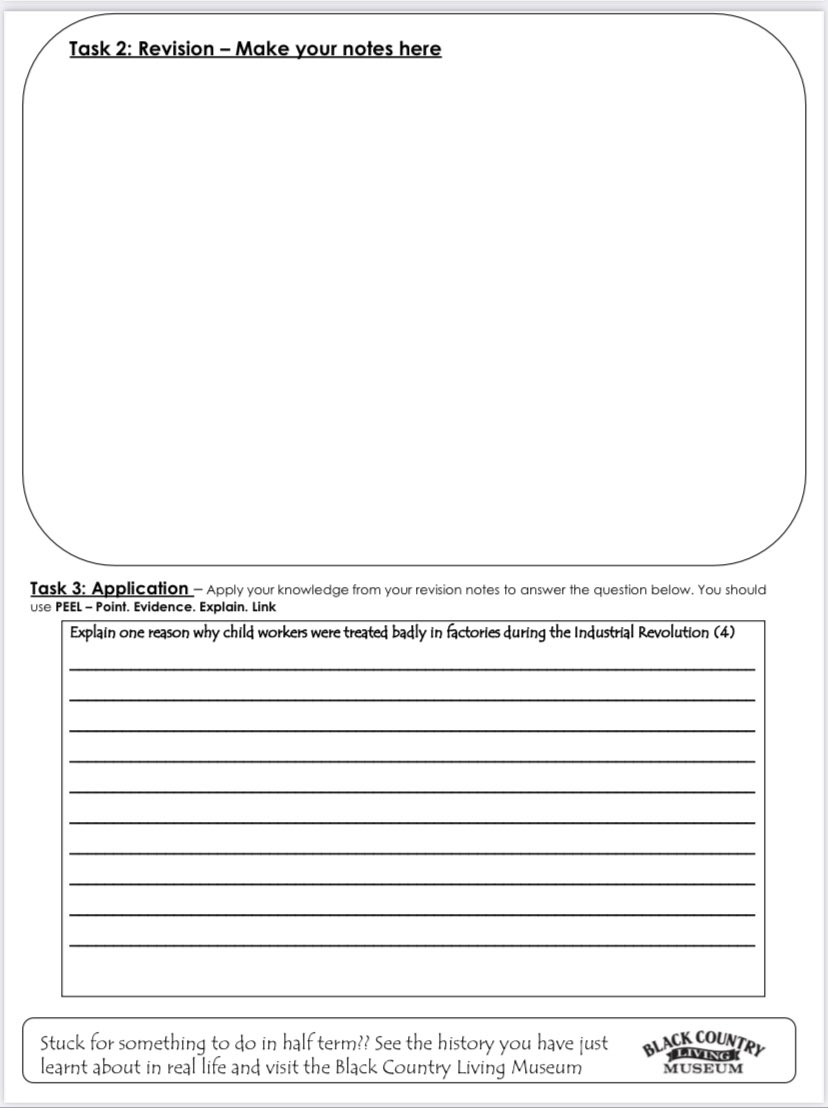 GriffyHistory's tweet photo. I’ve been trying to help students revise effectively for their upcoming assessments. I’ve designed these weekly homework task. Any feedback is appreciated #homework #history #Historyteacher https://t.co/hXf6f7uGzp
