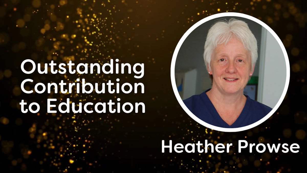 Congratulations Heather Prowse, winner of our 2023 CARE Awards Outstanding Contribution to Education! #RBFTCARE