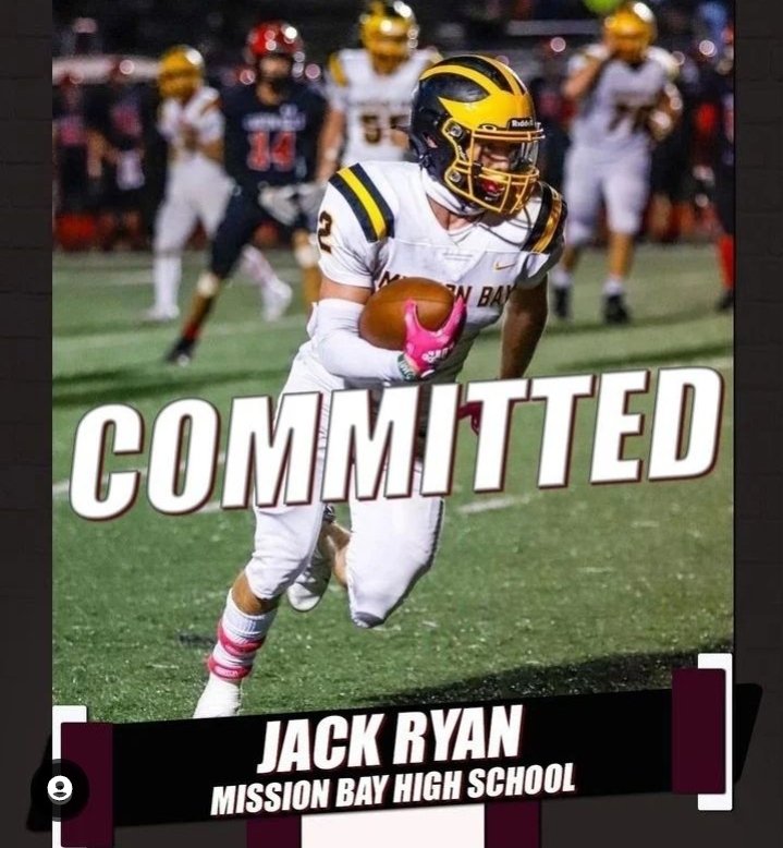MissionBayFball's tweet photo. Huge S/o to these 2023 Bucs @JackRyan241, @TeddyBuettner, @EthanSilber, all 3yr starters, all high academic guys, committed to continuing their careers at the next level. 2024 class should continue the trend of next level Bucs. @UofR_Football @Chapman_Fb @CLUSports https://t.co/S6dZFSZiDI