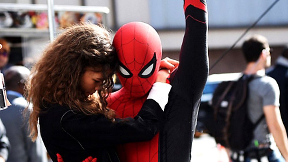 cherrydayas's tweet image. spider-man and mj &amp;lt;3