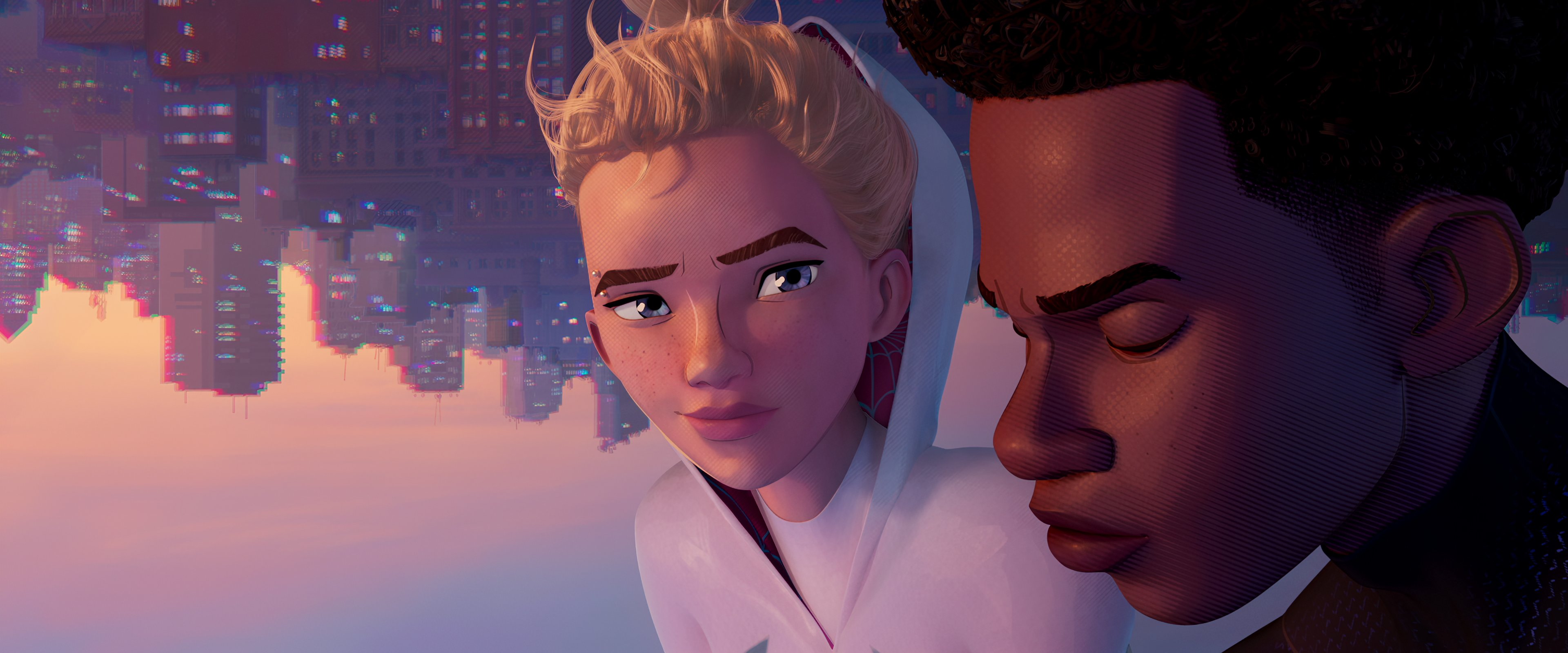 Spider-Man: Across the Spider-Verse Miles Morales Spider-Gwen 4K