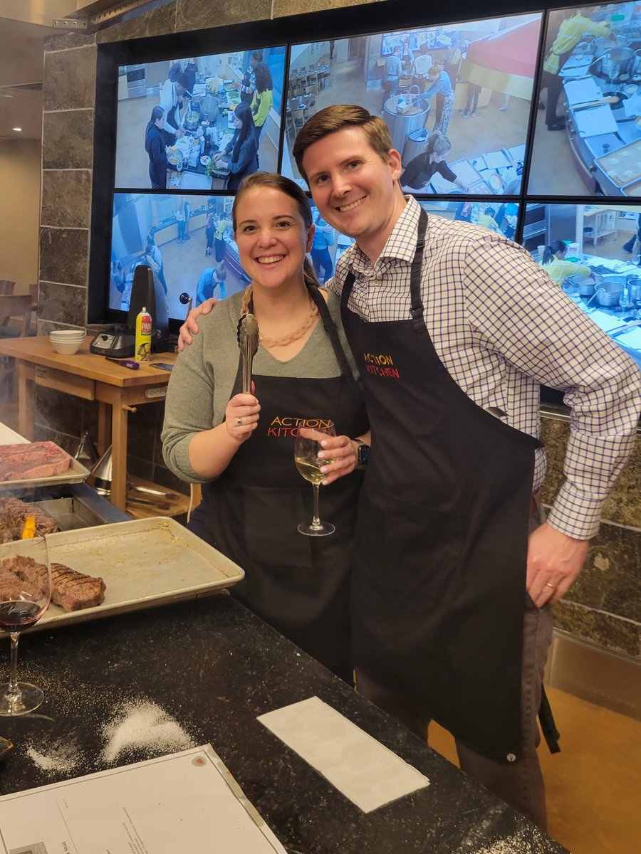 NutterLaw's tweet photo. We kicked off our 2023 #SummerAssociate program this week with trainings, networking, and an outing to Action Kitchen. The collaboration made for an outstanding meal and great evening of getting to know our new colleagues! #JoinNutter #TeamNutter https://t.co/hbFtafTIKR