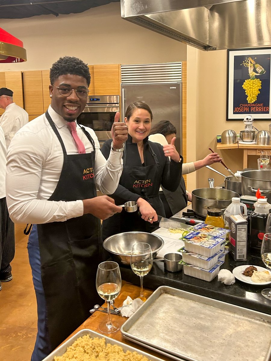 NutterLaw's tweet photo. We kicked off our 2023 #SummerAssociate program this week with trainings, networking, and an outing to Action Kitchen. The collaboration made for an outstanding meal and great evening of getting to know our new colleagues! #JoinNutter #TeamNutter https://t.co/hbFtafTIKR