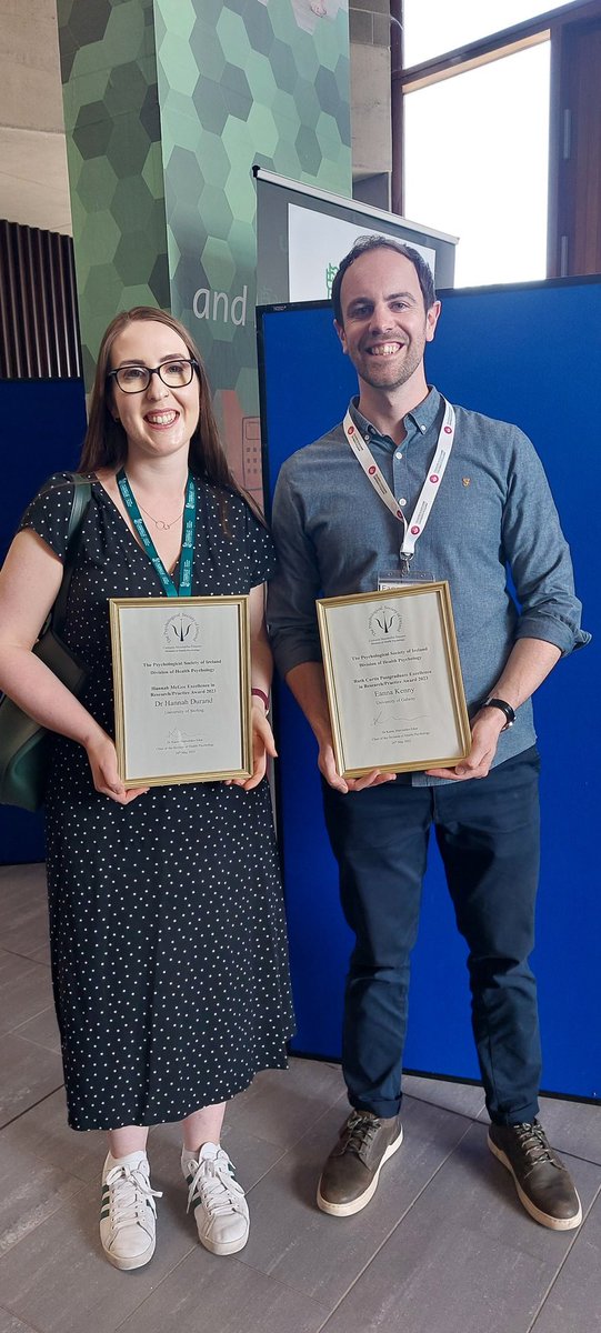 Molly Byrne (@mollybyrneire) on Twitter photo Congratulations <a href="/DurandHannah/">Dr Hannah Durand</a> and <a href="/eannak_31/">Eanna Kenny</a> on winning the Prof Hannah McGee and Prof Ruth Curtis awards today at #PHM2023. <a href="/PSI_DHP/">PSI DHP</a> is alive and kicking! Thanks to current committee <a href="/KarenMSikar/">Dr Karen Matvienko-Sikar</a> <a href="/oonaghmeade/">Oonagh Meade</a> <a href="/LisaHynes19/">lisa hynes</a> <a href="/ajamesgreen/">James Green 🇳🇿 🇮🇪 @ajamesgreen@mastodon.social</a> <a href="/m_n_carvalho/">Márcia N. Carvalho</a> <a href="/CDPCDP_IE/">CDP-CDP</a> <a href="/uniofgalway/">Ollscoil na Gaillimhe | University of Galway</a> Congratulations <a href="/DurandHannah/">Dr Hannah Durand</a> and <a href="/eannak_31/">Eanna Kenny</a> on winning the Prof Hannah McGee and Prof Ruth Curtis awards today at #PHM2023. <a href="/PSI_DHP/">PSI DHP</a> is alive and kicking! Thanks to current committee <a href="/KarenMSikar/">Dr Karen Matvienko-Sikar</a> <a href="/oonaghmeade/">Oonagh Meade</a> <a href="/LisaHynes19/">lisa hynes</a> <a href="/ajamesgreen/">James Green 🇳🇿 🇮🇪 @ajamesgreen@mastodon.social</a> <a href="/m_n_carvalho/">Márcia N. Carvalho</a> <a href="/CDPCDP_IE/">CDP-CDP</a> <a href="/uniofgalway/">Ollscoil na Gaillimhe | University of Galway</a>