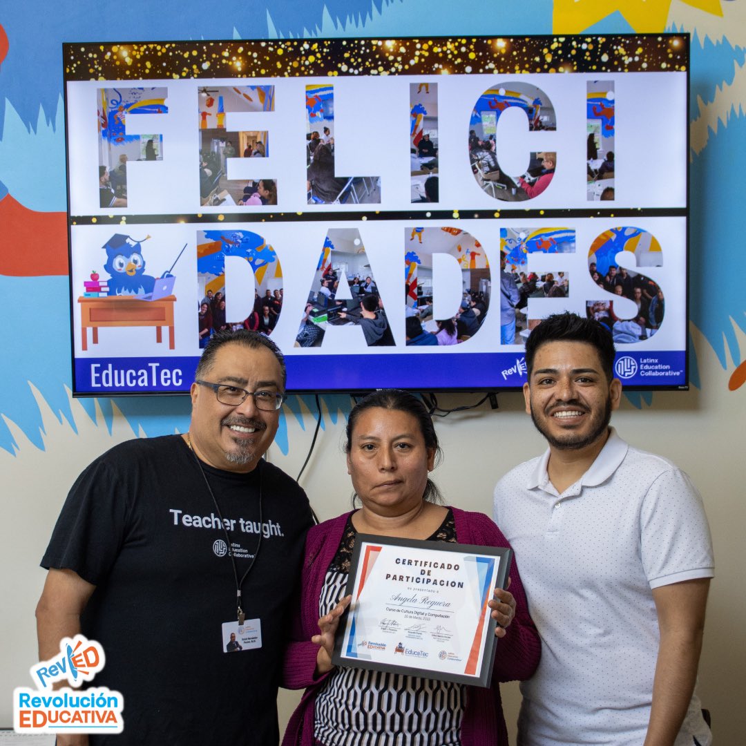 RevEDKC's tweet photo. Now they are able to use this technology to receive information regarding their children’s education!
#digitaldivide #tecnología #educatec #latinos https://t.co/ioxXyO1vnD