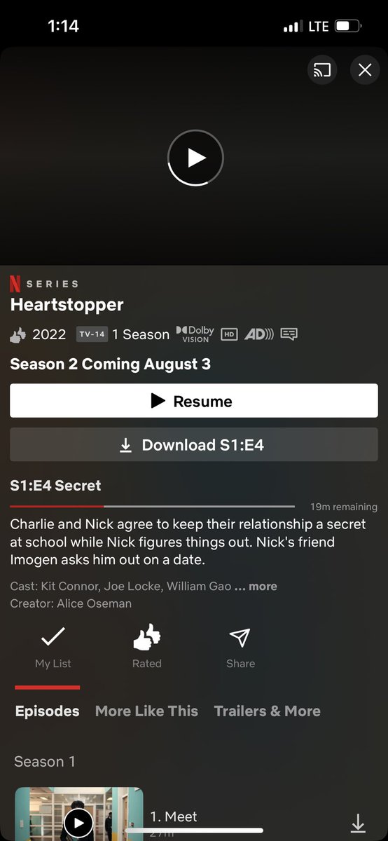 WHO WAS GONNA TELL ME WE GOT THE HEARTSTOPPER SEASON 2 RELEASE DATE???? WHICH ONE OF YOU WITHHELD THIS INFORMATION FROM ME.