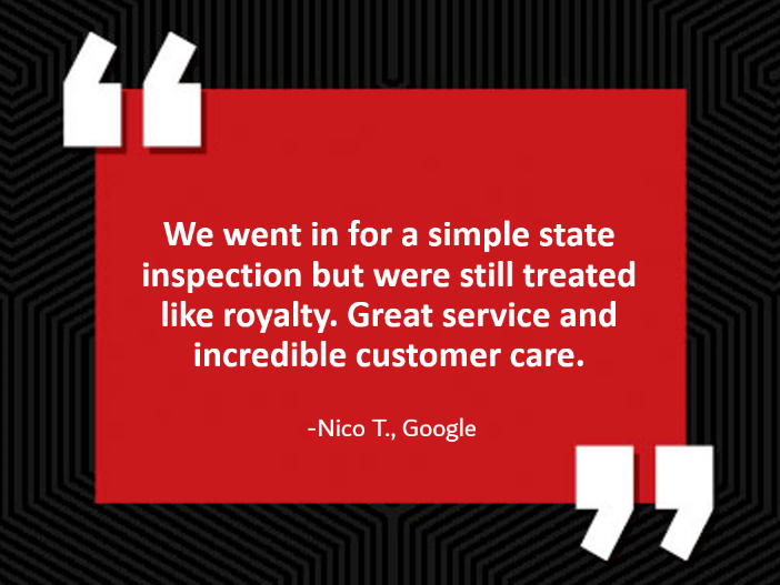 Thank you for taking the time to leave us this fantastic feedback! #FiveStarFriday