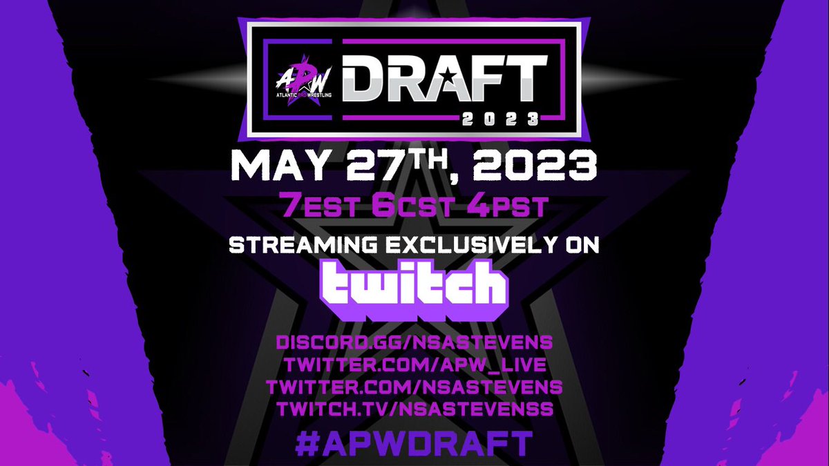 APW_Live's tweet photo. ๐จAPW Draft Card๐จ
Singles Match
MATTHEW vs D'Angelo Smart
APW Intercontinental Championship Contender
Kevin Katsuyori vs Blackjack Beretta
APW Iron Man Championship Match
Ethan Theory vs Jordan Simmons
Ruthless Rumble Qualifier
Eye of the Storm vs Blade Runners
+MORE
#EFED https://t.co/xKpH2nZ8jj