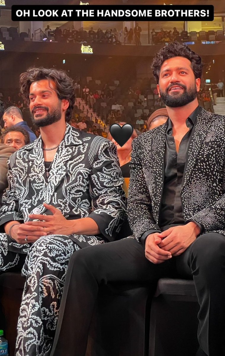 Well, a good happening night to them and them only 💣🔥❤️‍🔥⚡

#VickyKaushal #SunnyKaushal