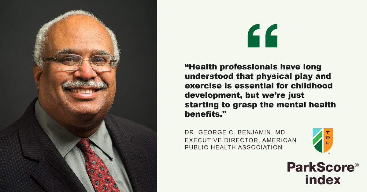tpl_org's tweet image. On May 24 we released our 12th annual ParkScore® report. We know the connection between the outdoors and public health is powerful, but our 2023 report identifies a new trend of local park leaders who are prioritizing health in creative ways. tpl.org/parkscore #TPLParkScore