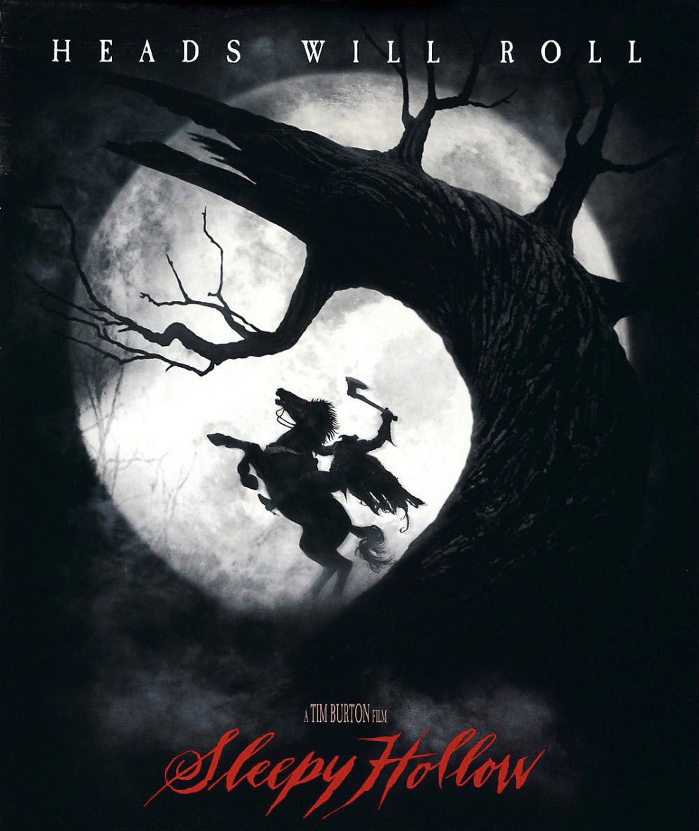 Coming to #4KUltraHD via Paramount tentatively in September 

Directed by #TimBurton 

Starring #JohnnyDepp and 
#ChristinaRicci 

Sleepy Hollow (1999)

#Horror #HorrorCommunity #Goth #gothic