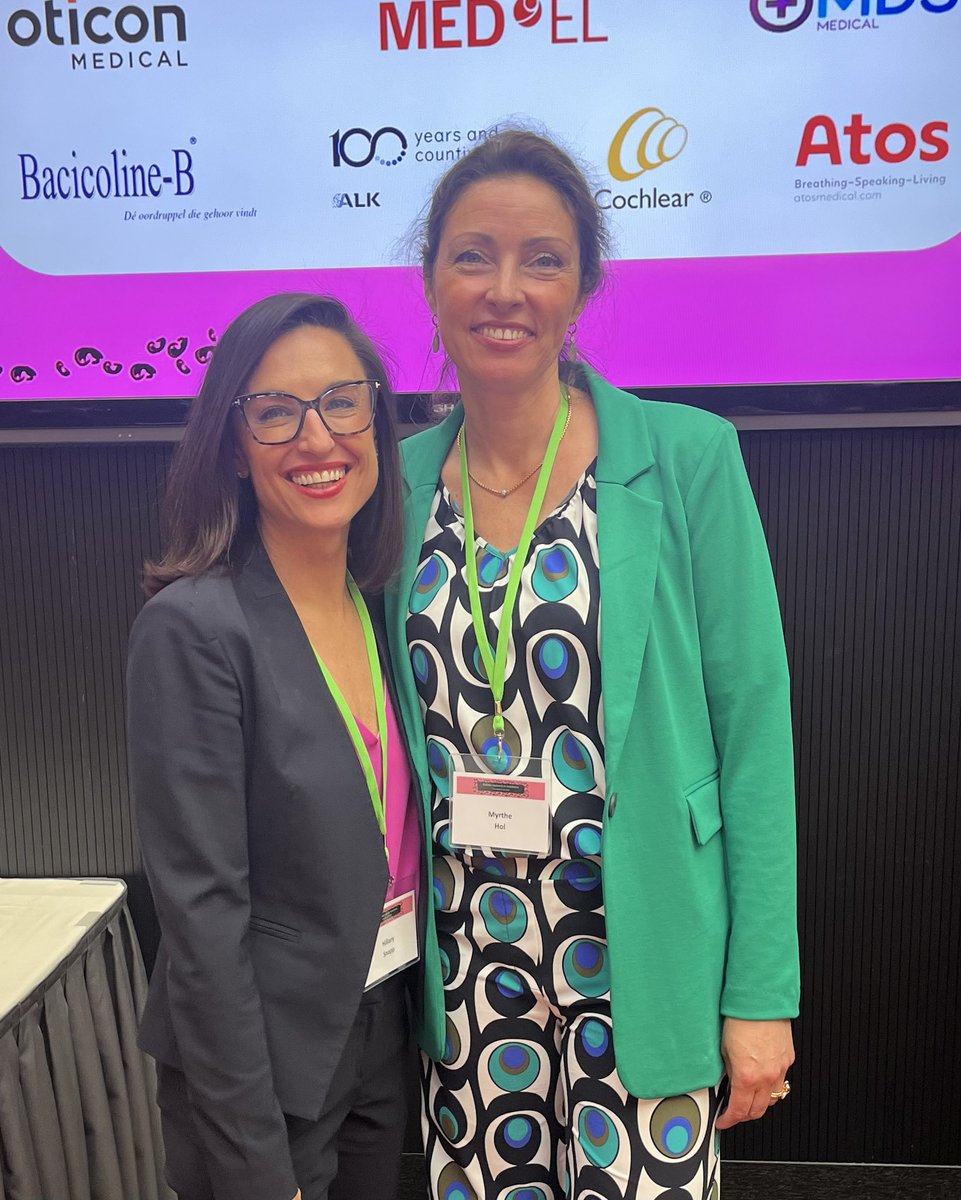 So honored to present today at the HOListic Approach to Healthcare Symposium in honor of my dear friend ⁦@Myrthe_Hol⁩ inauguration as Professor and ENT Dept Chair at UMCG! #trailblazer 🎉 🎉🎉