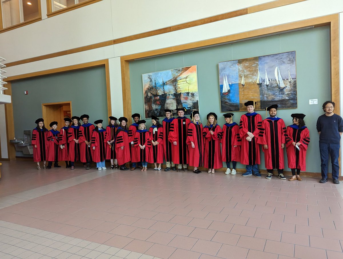 Fenghua Hu (@fenghua_hu) on Twitter photo Big congrats to all PhD graduates from <a href="/CornellMBG/">Cornell MBG</a> ! Thanks <a href="/jcfromme/">Chris Fromme</a> for hosting the ceremony! Big congrats to all PhD graduates from <a href="/CornellMBG/">Cornell MBG</a> ! Thanks <a href="/jcfromme/">Chris Fromme</a> for hosting the ceremony!