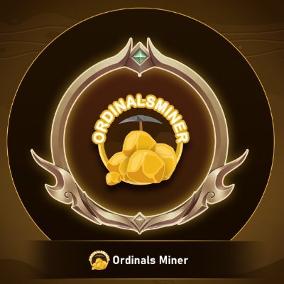 partnership with @OrdMiner_BRC20  #ORMI
⚒️The first innovative Gamefi deployed in #BRC-20
2 spots WL for winners
To Enter:
1. Follow @OrdMiner_BRC20 @dao_loyal <a href="/0xmunroe1/">0xmunroe 🐻⛓️✳️</a>
2 RT+like+tag 3 friends
3 join TG t.me/OrdinalsMiner
#BRC20 #BRC20Airdrop #BRC20Token
