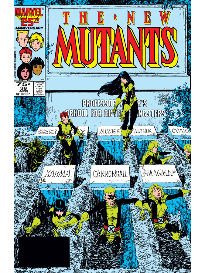 The New Mutants (1986) # 38 (NM) Canadian Price Variant • Chris Claremont