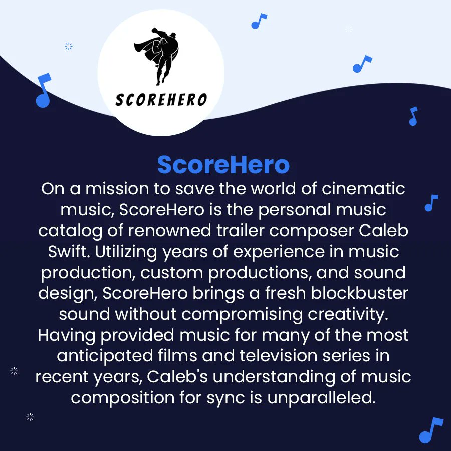 We’re thrilled to share that the following music libraries have just joined the SourceAudio platform: DePolo Music, Bam Music, ScoreHero, and Intrinsic Noise!
.
.
#musiclibraries #musicmanagement #musiccareer #productionmusic #musicbusiness #musicianlife #musicindustry