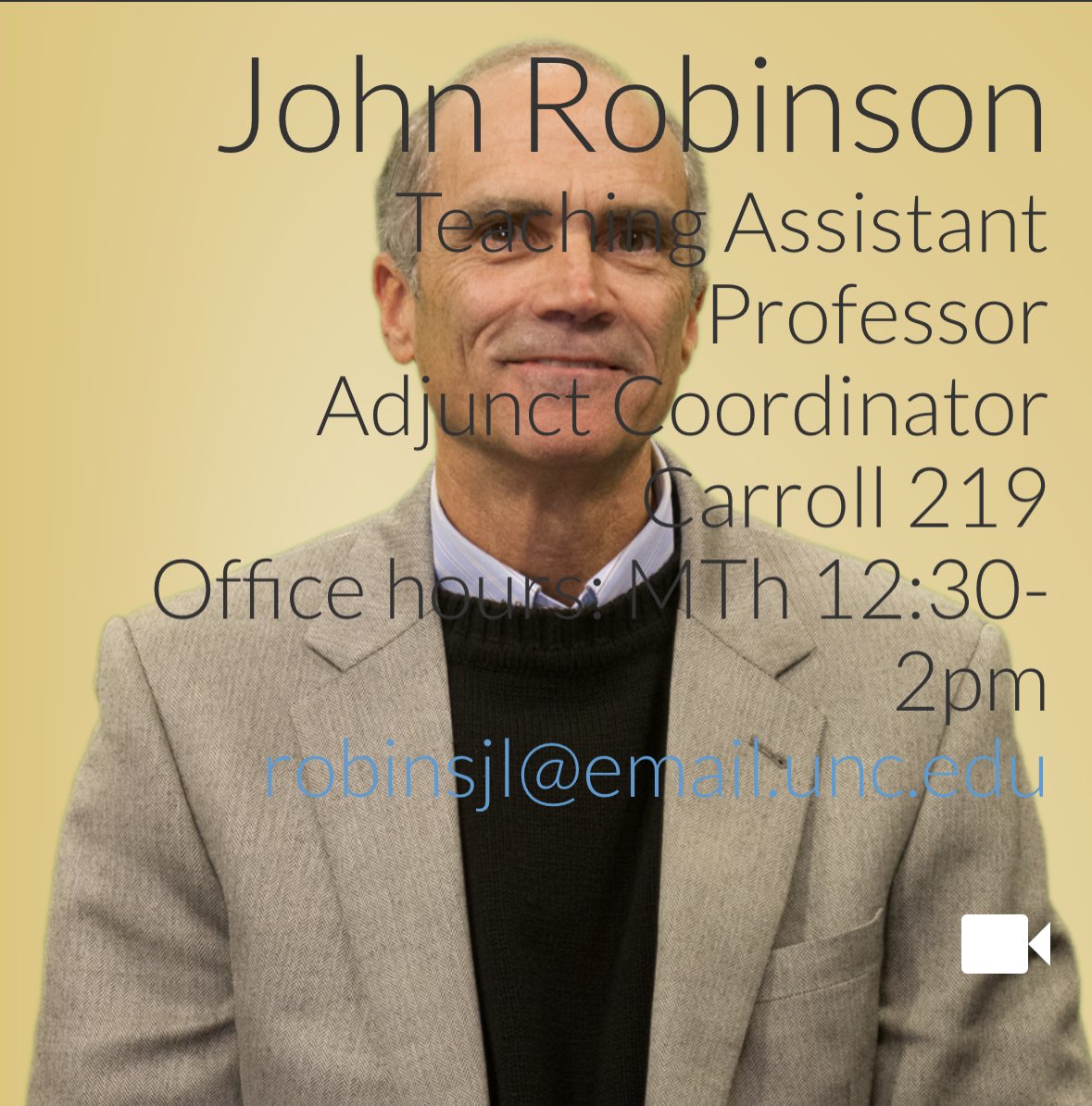 gkayye's tweet image. The @UNCHussman school at @UNC lost a few amazing professors this semester to retirement and/or job hopping. But, #IMHO losing @johnrobinson was the toughest and THE one that the students will feel most. He’s student-focused to the core of his being. He will be horribly missed.