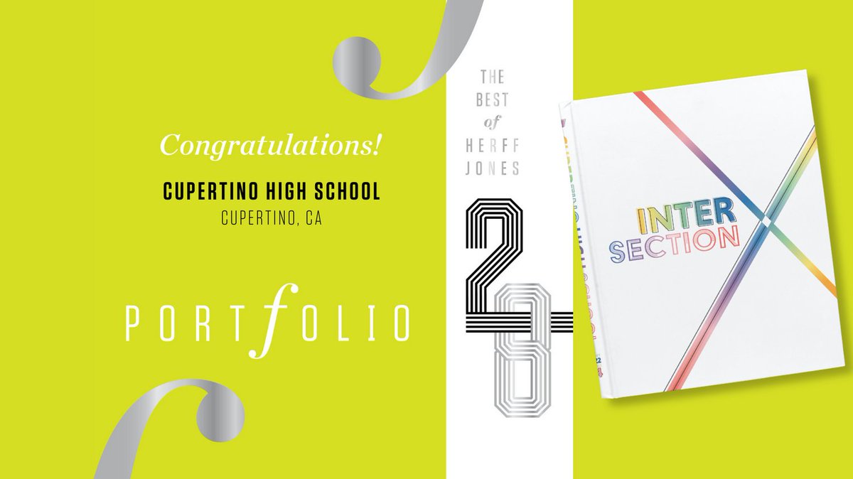 YearbookLadies's tweet photo. 🎉 👏Congrats to the Cupertino HS YBK staff on being featured in Vol 28 of Portfolio. You give your school &amp; students a voice. Welcome to our collection of the best of the best. @nuggetstaff

#Portfolio28 #YBKAllDay #JustWatchUsYBK 
#theyearbookladies
#hjyearbook
#byyourside https://t.co/T54NOuXslO