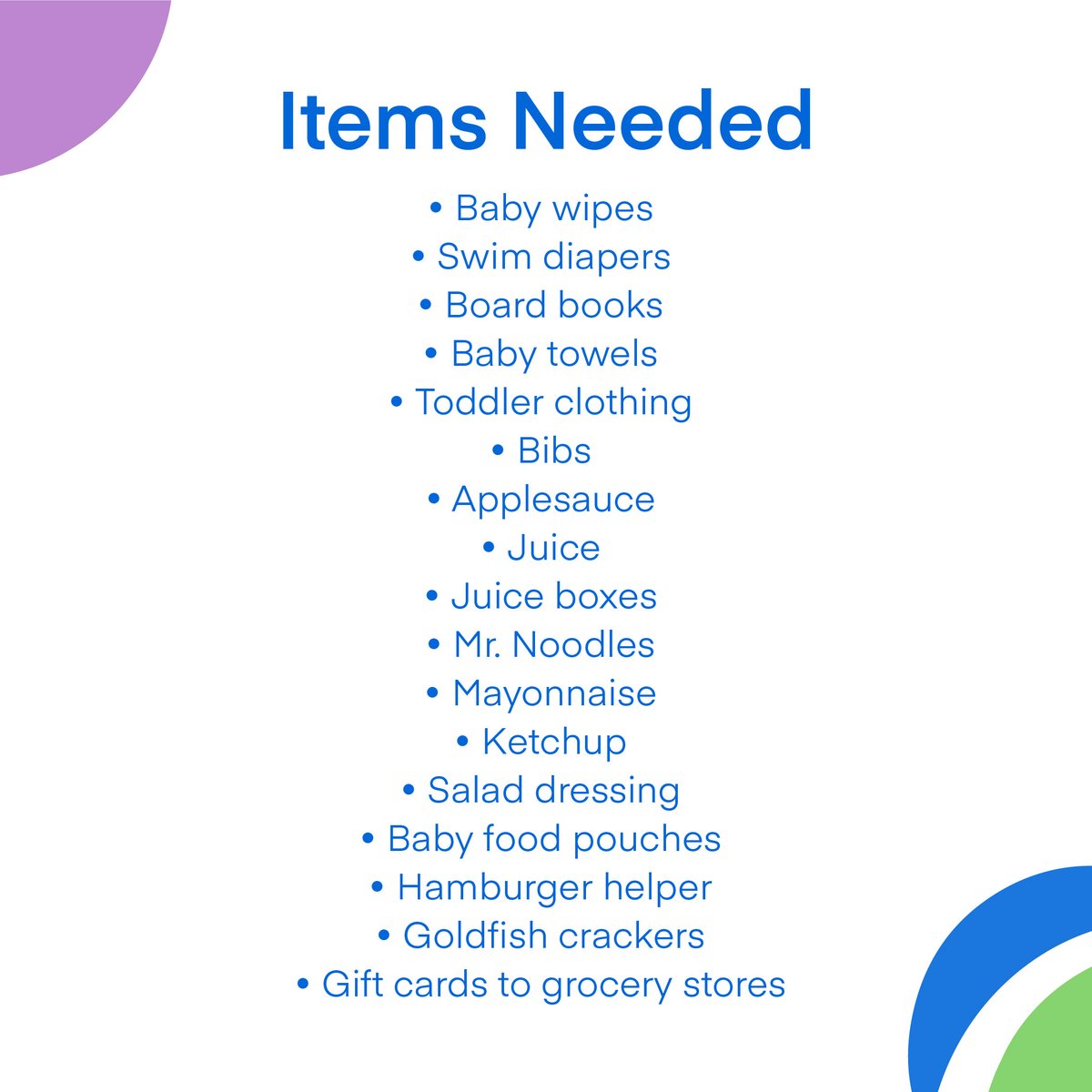 [Follow @CaminoWellbeing for new updates] Sometimes the people in our programs are in need of items that they can immediately benefit from. Please drop off any items to 400 Queen St. S., Kitchener. Thank you for making a difference today! caminowellbeing.ca/donate-items
