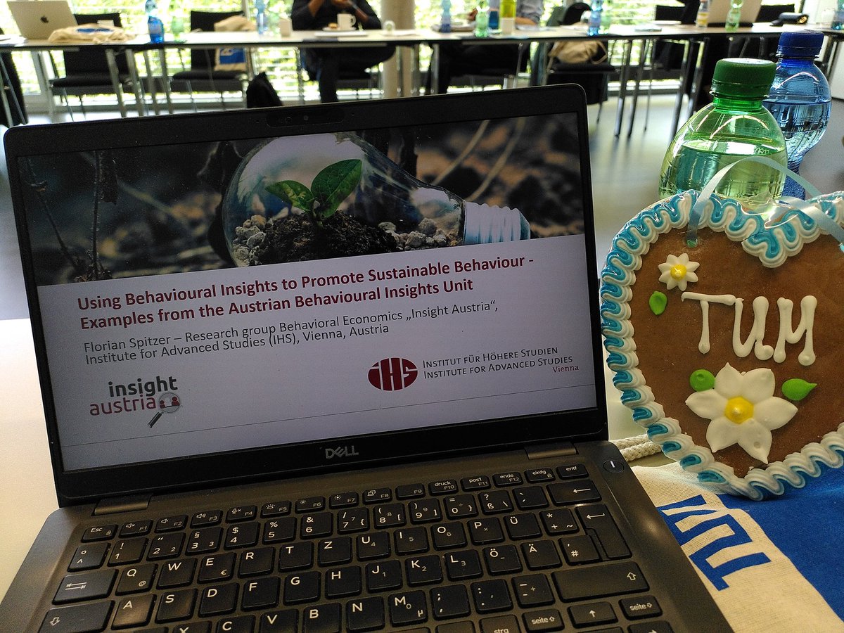 Great workshop at <a href="/TU_Muenchen/">TU München</a>, Campus Heilbronn, on choice architecture applied to environmental behavior. Thanks a lot to Christoph Ungemach, Nienke Buters and Bala Kaliappan for the hospitality. #BehavioralInsights #InsightAustria <a href="/IHS_Vienna/">IHS</a>