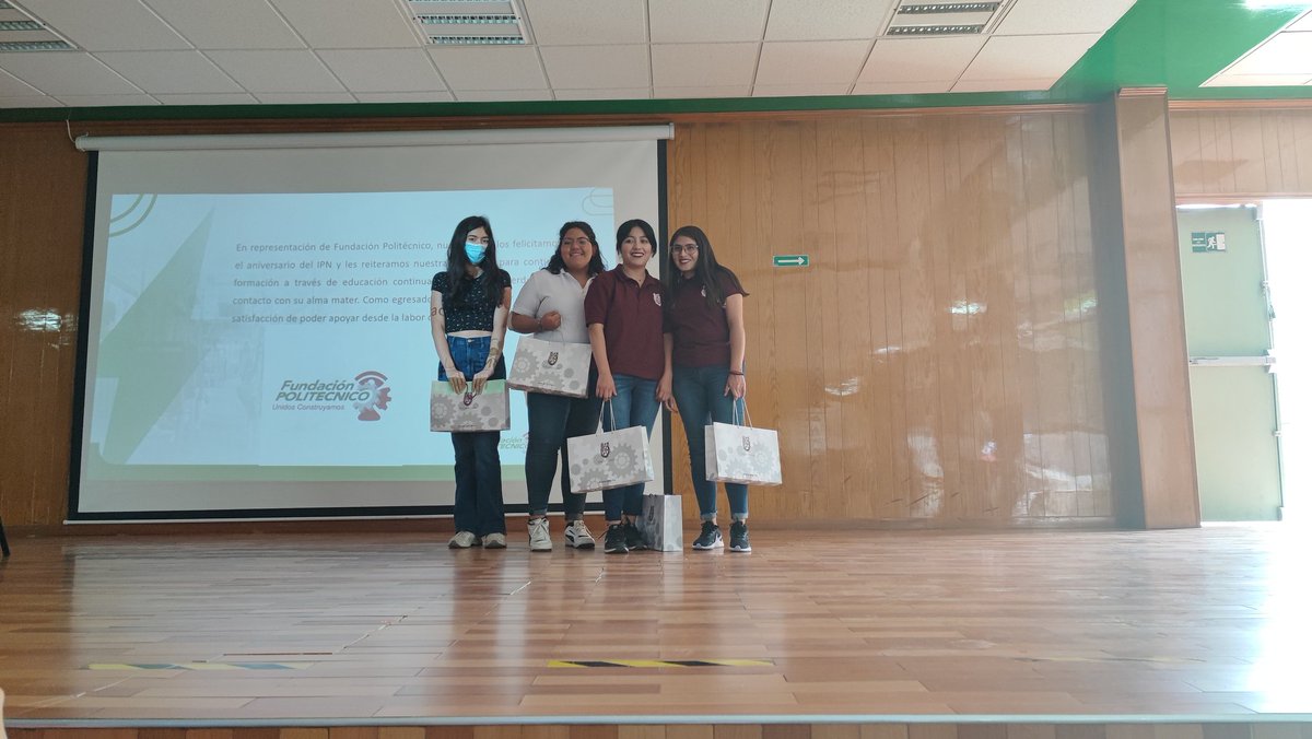 AcademicaIPN's tweet photo. #Felicidades a los ganadores de #formula87
#Huélum #87Aniversario https://t.co/WRtKvrQJZq