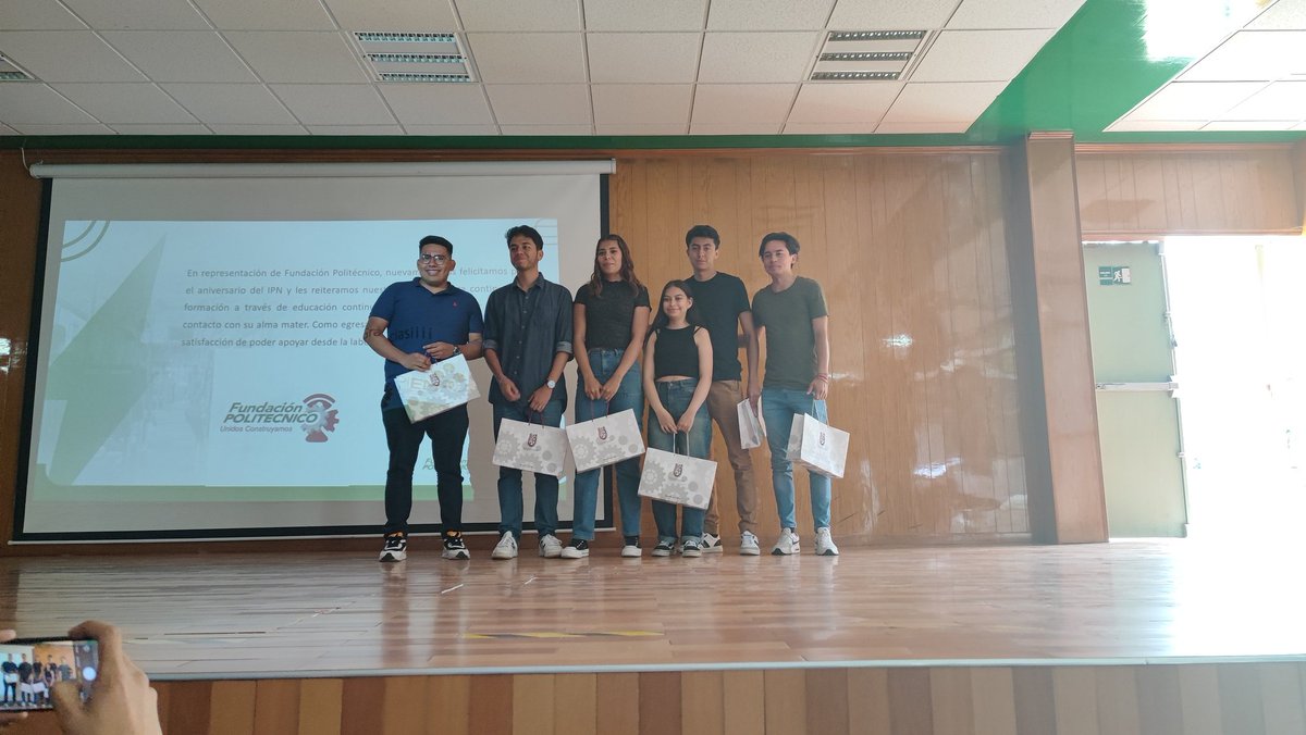 AcademicaIPN's tweet photo. #Felicidades a los ganadores de #formula87
#Huélum #87Aniversario https://t.co/WRtKvrQJZq