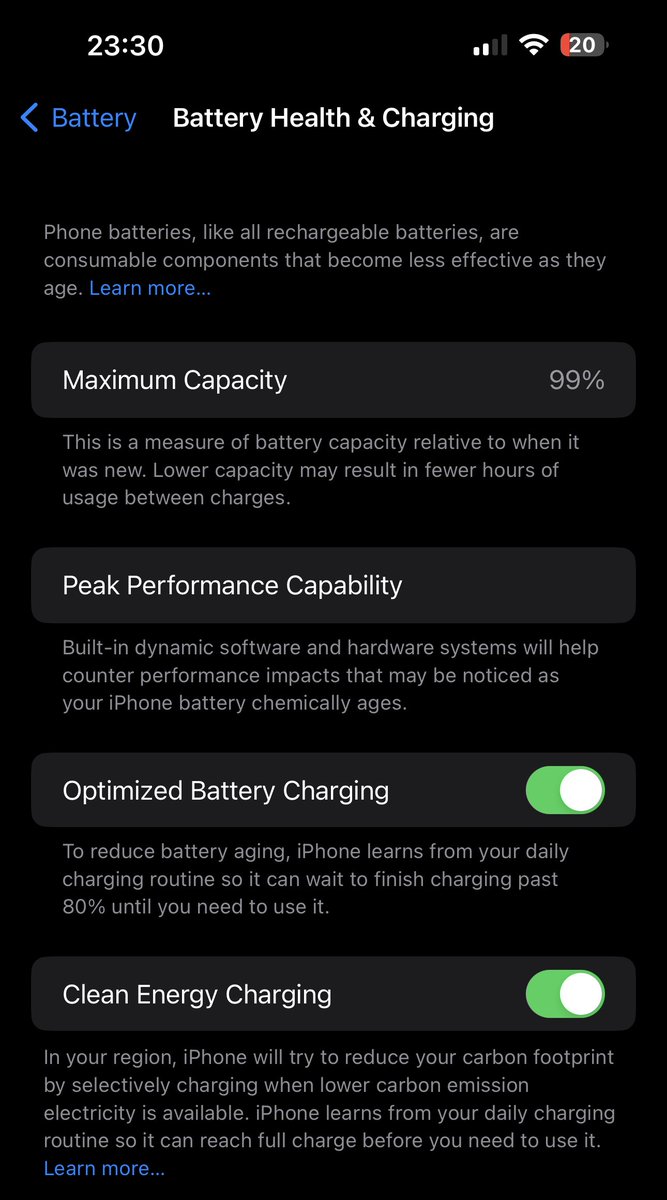 After 8 months and 10 days, my iPhone battery health just dropped.