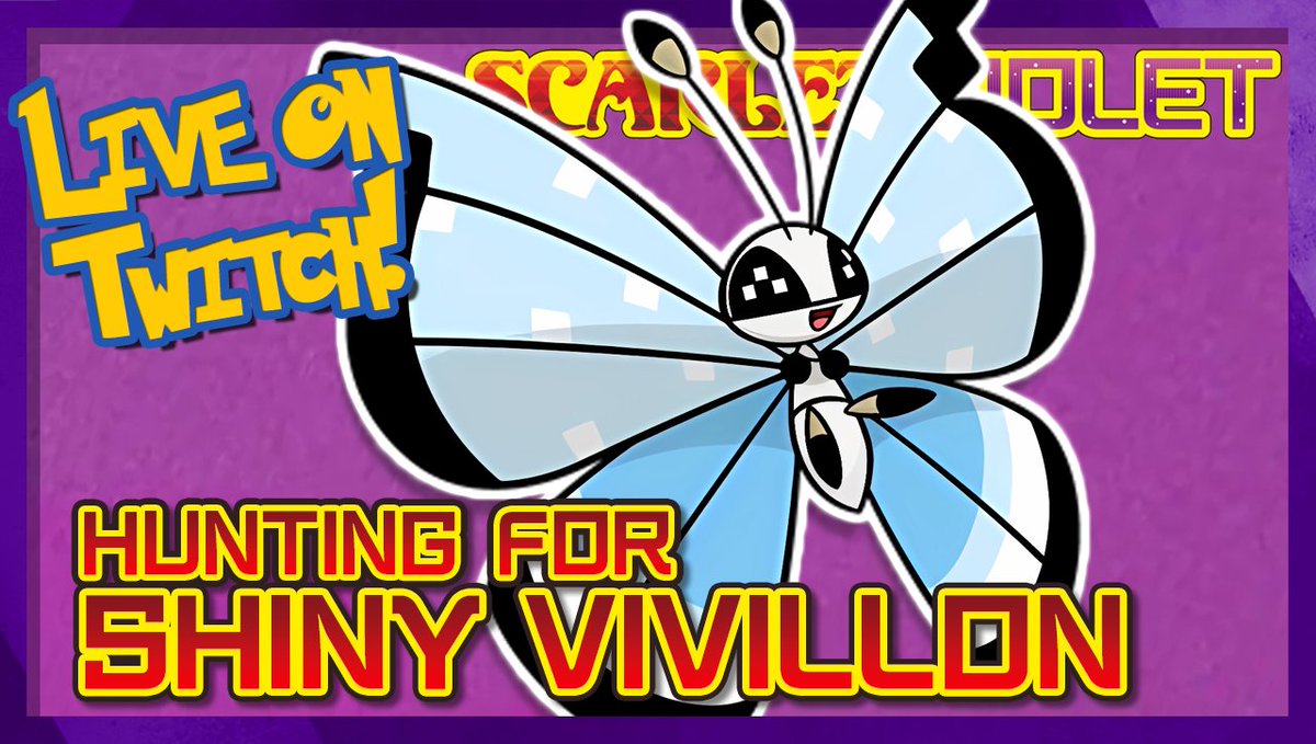 LivingShinyDex's tweet photo. https://t.co/oZzNMTlXpz LIVE on #Twitch: Quest for the SHINY VIVILLON DEX continues -- Tundra Pattern!!! #Pokemon #shinypokemon #PokemonScarletViolet https://t.co/YL5kh0fhVU