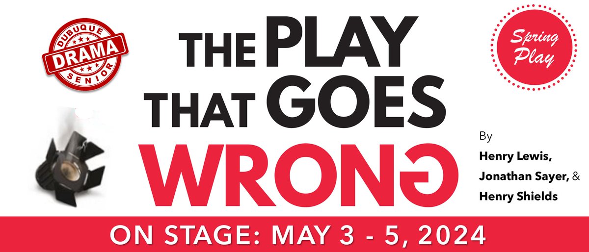 Summer is almost here, but we're already excited for our 2023/2024 Season. It's going to be an amazing year of theatre in the Lamb-Hedeman Auditorium! dubuqueseniordrama.com