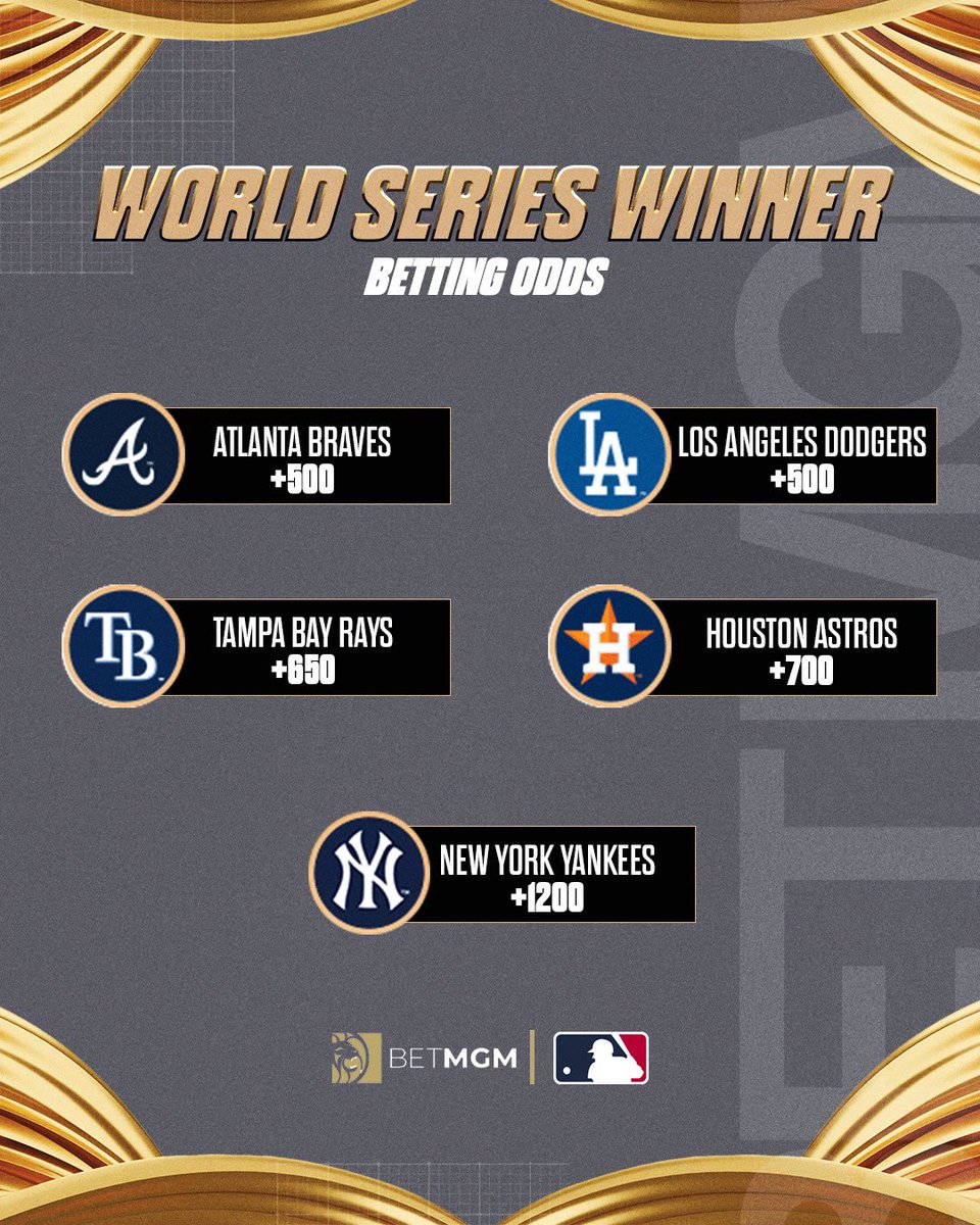 MLB Picks on Twitter "These squads have emerged as World Series