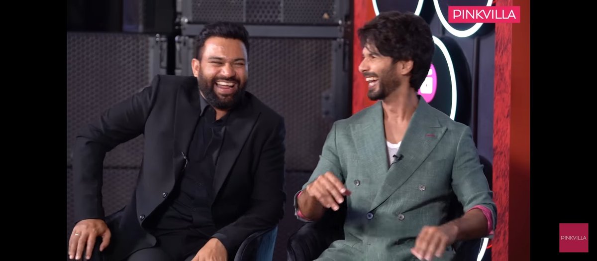 Just watched #ShahidKapoor & #AliAbbasZafar 's iv with @pinkvilla & I must say what an amazing & smart guy sasha is👏 his honesty towards his craft is endearing 🥺 also loved d camaraderie between him & ali🩷 hope #BloodyDaddy is a roaring success 🔥
@shahidkapoor @aliabbaszafar