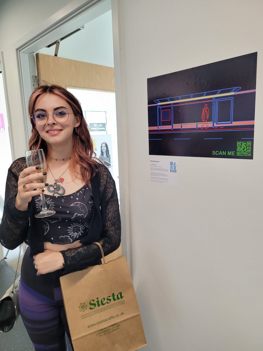 Digital Media at CCCU (@dmedia_cccu) on Twitter photo So proud of all our students who have put work in the BA degree show <a href="/CanterburyCCUni/">Canterbury Christ Church University</a>
Well done to all the 3rd years soon to be graduating. We will miss you, hope you manage to enjoy a well deserved rest before you start your new ventures. Keep in touch!
#digitalmedia So proud of all our students who have put work in the BA degree show <a href="/CanterburyCCUni/">Canterbury Christ Church University</a>
Well done to all the 3rd years soon to be graduating. We will miss you, hope you manage to enjoy a well deserved rest before you start your new ventures. Keep in touch!
#digitalmedia