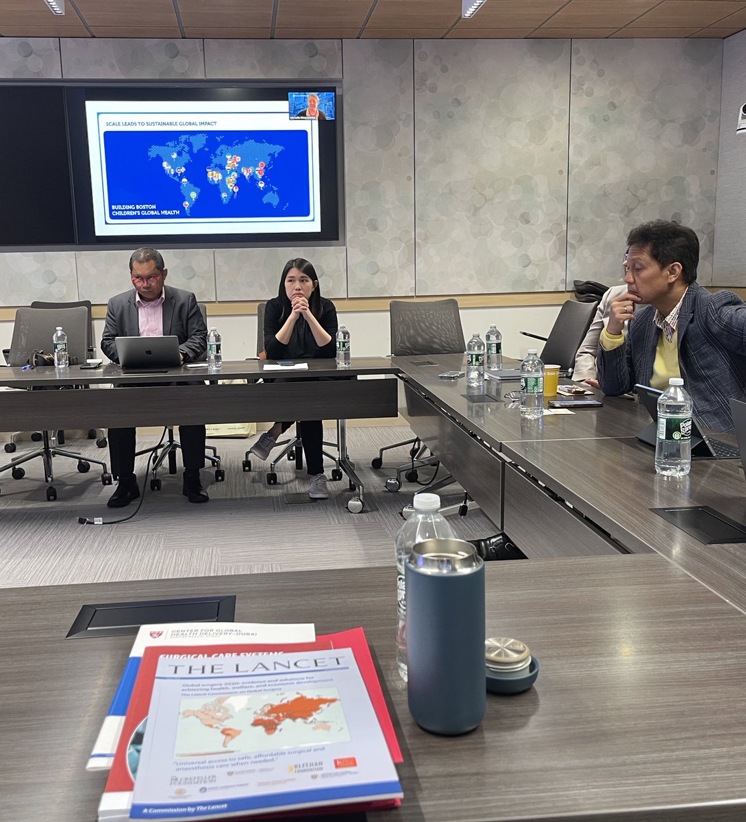 Tarsicio Uribe-Leitz (@tatouribeleitz) on Twitter photo Minister <a href="/BudiGSadikin/">Budi G. Sadikin</a> it was an honor and privilege to meet you and your delegation today at <a href="/BostonChildrens/">Boston Children's</a>. Thank you for sharing your vision to improve health care for children in Indonesia. Look forward to a potential collaboration
#GlobalSurgery #NSOAP #surgery4all Minister <a href="/BudiGSadikin/">Budi G. Sadikin</a> it was an honor and privilege to meet you and your delegation today at <a href="/BostonChildrens/">Boston Children's</a>. Thank you for sharing your vision to improve health care for children in Indonesia. Look forward to a potential collaboration
#GlobalSurgery #NSOAP #surgery4all