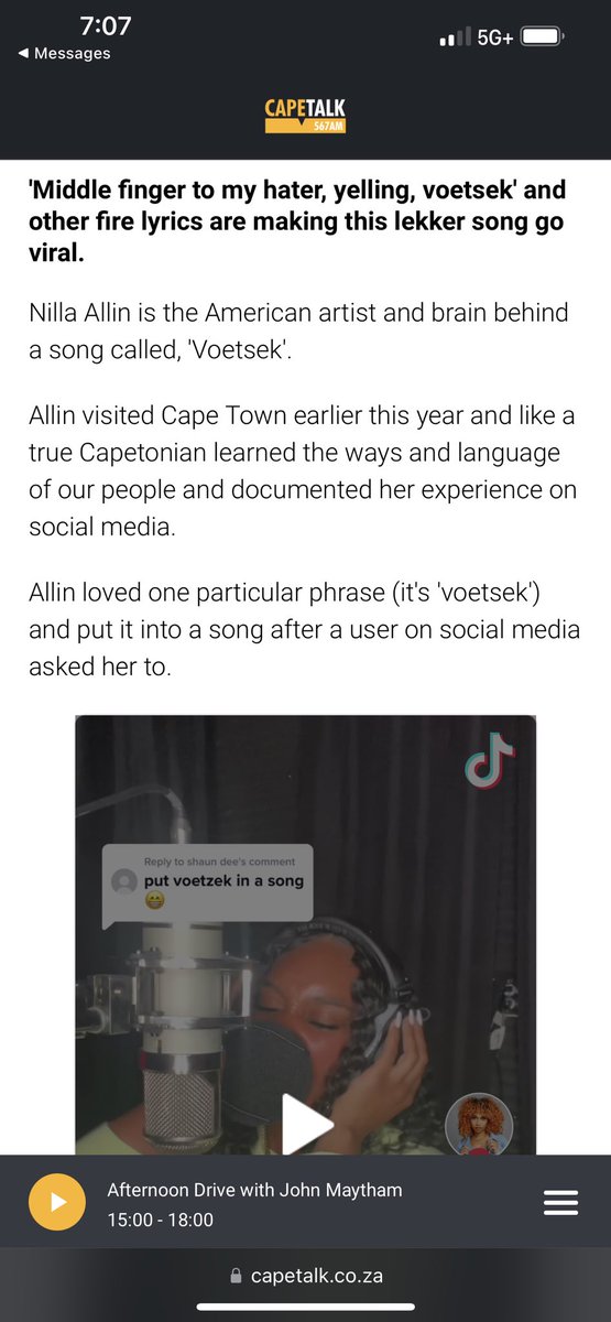 official_nilla's tweet photo. “VOETSEK” OUT NOW YALL!!! 🥳🇿🇦❤️🇺🇸 LINK IS IN MY BIO 🥰 https://t.co/ElGkdJKsiE