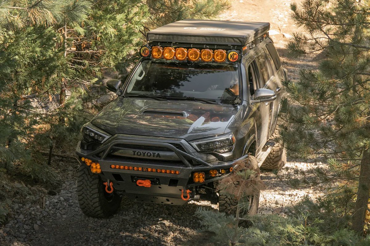 trail4r's tweet photo. Travel light with the Inspired Overland Rooftop Tent, weighing only 87 lbs and designed for your #Toyota4Runner's #Offroad adventures 🏞️ https://t.co/EEksxHzVqm https://t.co/4lNj80cYqg