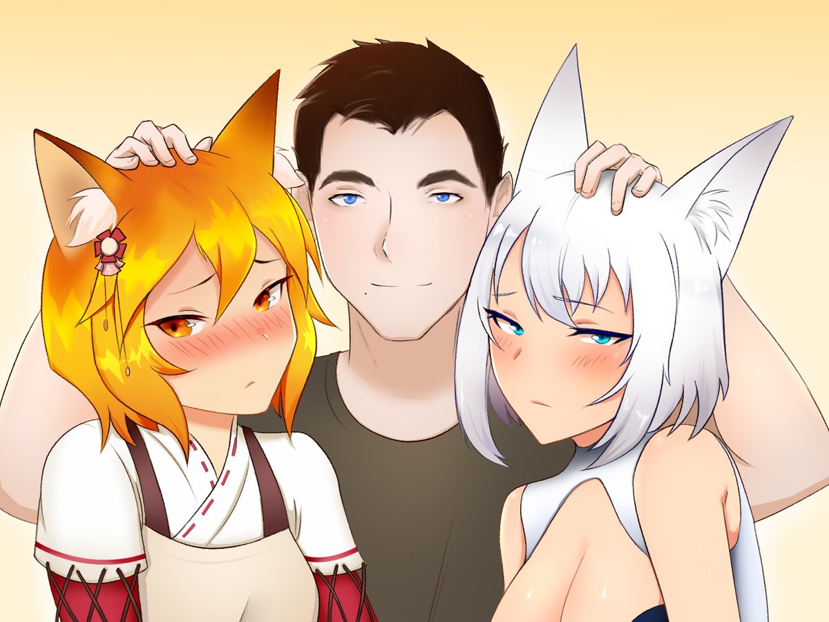 RaminaChan's tweet photo. Senko-san fanart #senko #TheHelpfulFoxSenkosan https://t.co/E1zCHL9lV3