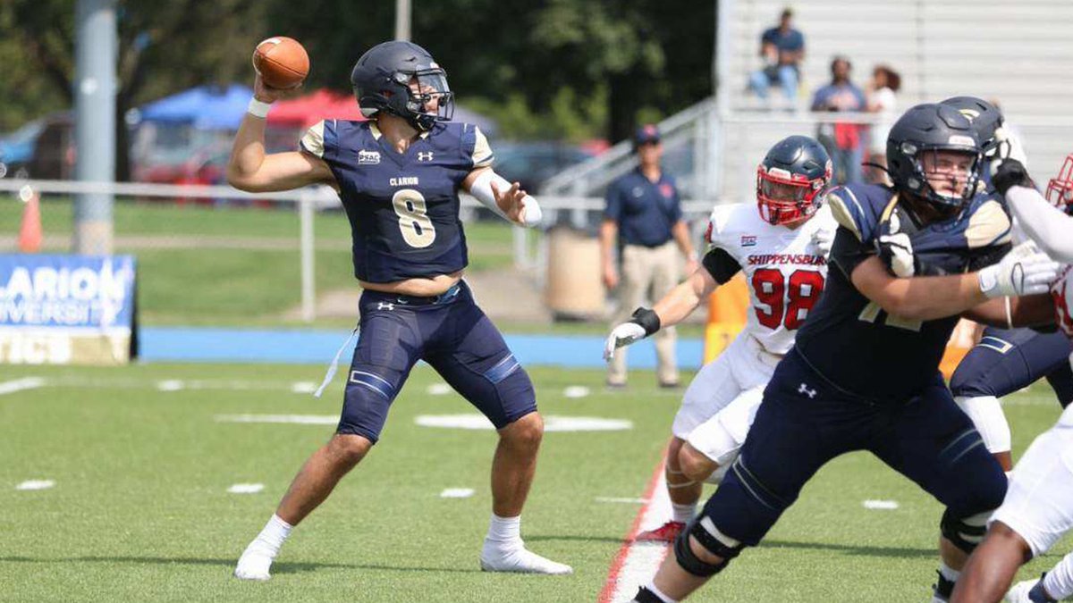 Taymir O’Neal🥷🏾💫 (@oneal_taymir) on Twitter photo After an amazing conversation with <a href="/CoachDurish/">Dave Durish</a> I’m blessed to receive a offer from <a href="/ClarionFootball/">Clarion Football</a> 🔵🟡<a href="/WHCoachGreen/">Coach Green</a> <a href="/CoachCowart1/">@CoachCowart</a> <a href="/412_CoachG/">George Mason</a> @Evolve2tenths <a href="/210ths/">2Tenths Speed & Agility</a> <a href="/PA_TodaySports/">PA Today</a> After an amazing conversation with <a href="/CoachDurish/">Dave Durish</a> I’m blessed to receive a offer from <a href="/ClarionFootball/">Clarion Football</a> 🔵🟡<a href="/WHCoachGreen/">Coach Green</a> <a href="/CoachCowart1/">@CoachCowart</a> <a href="/412_CoachG/">George Mason</a> @Evolve2tenths <a href="/210ths/">2Tenths Speed & Agility</a> <a href="/PA_TodaySports/">PA Today</a>