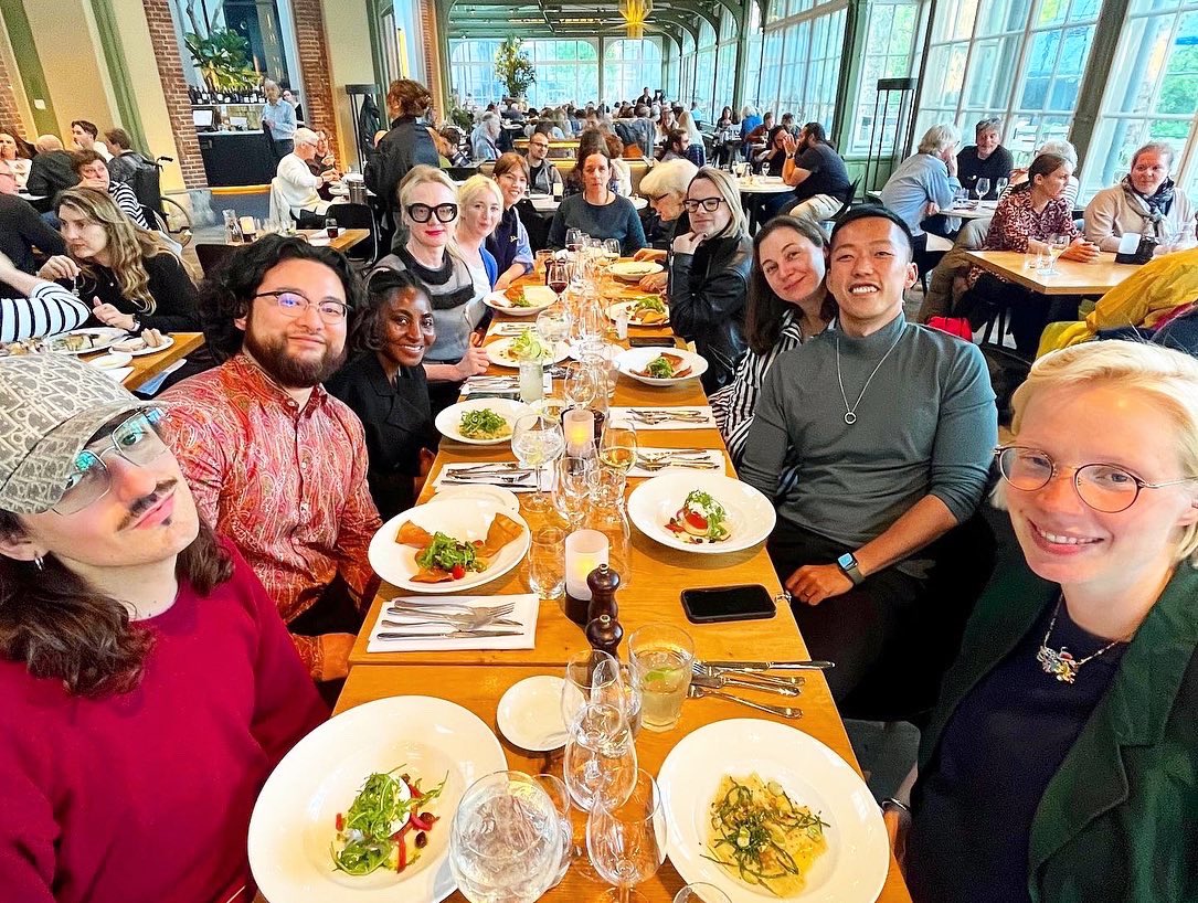 Tommy Tse (@iamtommiii) on Twitter photo We gather international fashion scholars  in Amsterdam to share their work-in-progress for an upcoming INFS special issue (mid 2024). We had a full house & lots of great thoughts & feedbacks.  Stay tuned!
#IntlJournalOfFashionStudies #UniversityOfAmsterdam #ASCA #UvAMediaStudies We gather international fashion scholars  in Amsterdam to share their work-in-progress for an upcoming INFS special issue (mid 2024). We had a full house & lots of great thoughts & feedbacks.  Stay tuned!
#IntlJournalOfFashionStudies #UniversityOfAmsterdam #ASCA #UvAMediaStudies