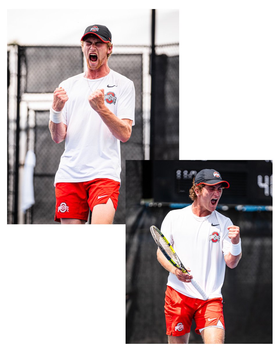 📸 from @OhioStateMTEN NCAA Tournament Quarterfinals win vs. Georgia. #tennis #ncaa