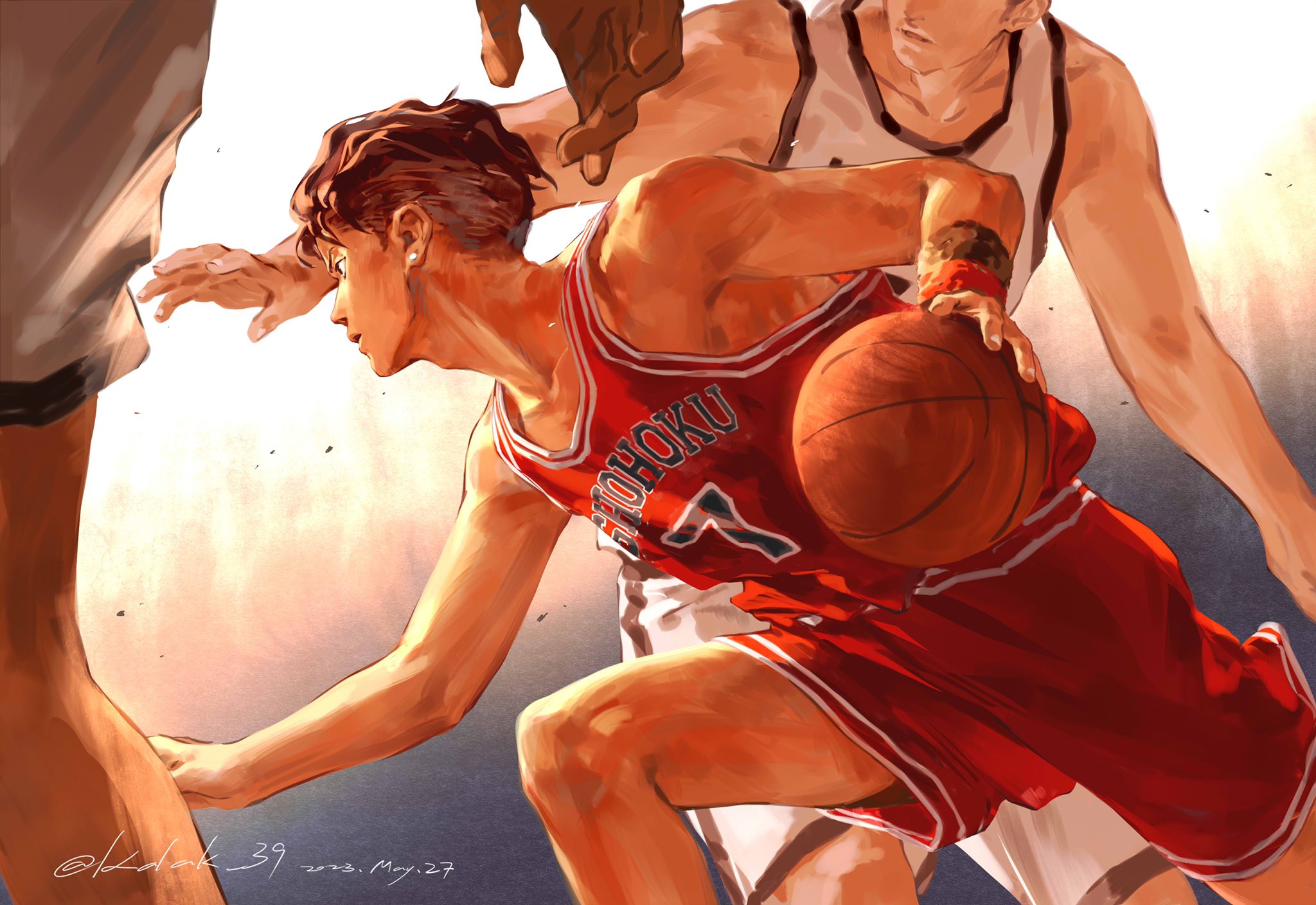 みかんRZhenxiang-Studio宮城リョータ SLAM DUNK』 宮城リョータ フィギュア バスケットボール