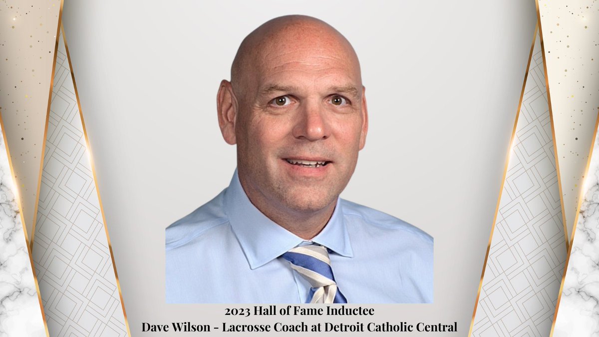Congratulations to Coach Dave Wilson on his induction into our Hall of Fame on June 12.  #CHSLHOF <a href="/DCC1928/">Catholic Central High School</a> <a href="/DCCLacrosse/">DCC Lacrosse</a>