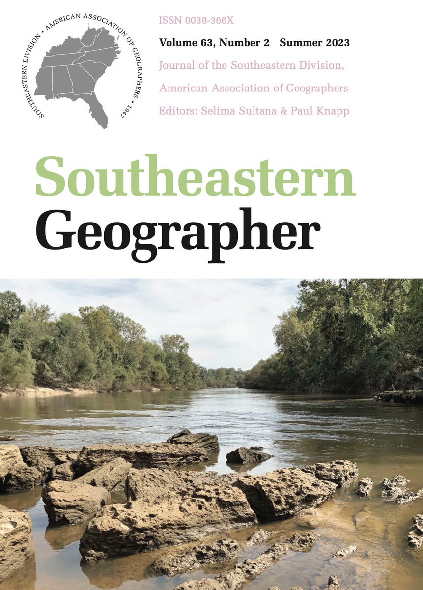 SE Geographer (@segeographer) on Twitter photo Issue 63-2 is now available online muse.jhu.edu/issue/50303! Access any article free of charge if your institution has a subscription to the journal. For membership and subscription info, please visit sedaag.org.
<a href="/SelimaSultana1/">Dr. Selima Sultana, Professor of Geography</a> <a href="/SEDAAG4/">SEDAAG</a> <a href="/aag_sassg/">AmericanSouthAAG</a> <a href="/theAAG/">American Association of Geographers</a> Issue 63-2 is now available online muse.jhu.edu/issue/50303! Access any article free of charge if your institution has a subscription to the journal. For membership and subscription info, please visit sedaag.org.
<a href="/SelimaSultana1/">Dr. Selima Sultana, Professor of Geography</a> <a href="/SEDAAG4/">SEDAAG</a> <a href="/aag_sassg/">AmericanSouthAAG</a> <a href="/theAAG/">American Association of Geographers</a>