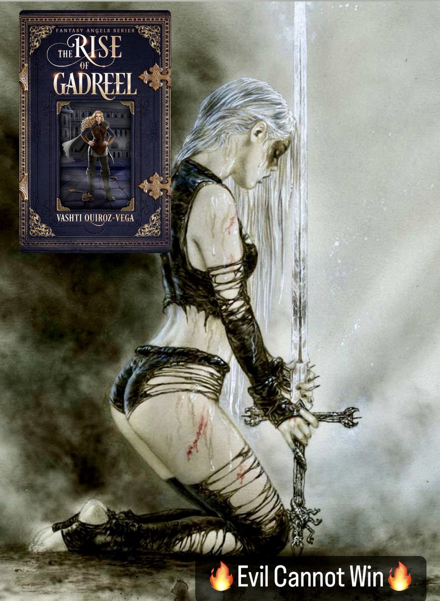 The Rise of Gadreel (Fantasy Angels Series - Book 3) by Vashti Quiroz-Vega 
#darkfantasy #supernaturalthriller 
🐦‍⬛The Darkness Is Coming . . .🐦‍⬛ 

amazon.com/Rise-Gadreel-F…